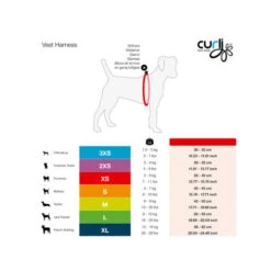 Curli Vest Harness Merino -Geschäft Für Hundebedarf curli vest harness merino black 175267 0500 none