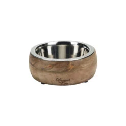 Designed By Lotte Futter- Und Trinknapf Mandira Aus Holz -Geschäft Für Hundebedarf designed by lotte houten eet en drinkbak mandira 99089 0500 none