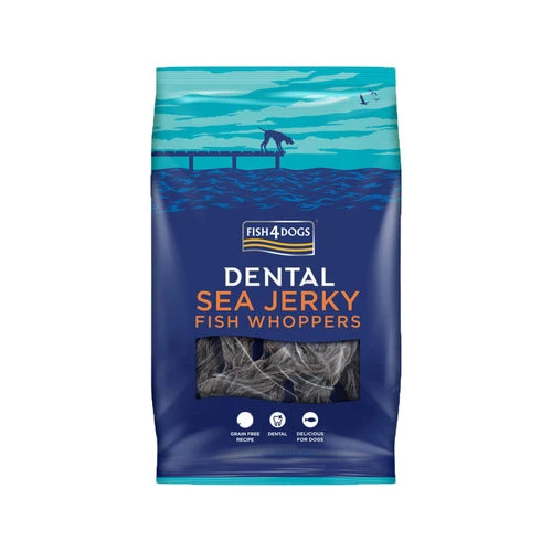 Fish4Dogs Dental - Sea Jerky Fish Whoppers 1 Fish4Dogs Dental - Sea Jerky Fish Whoppers