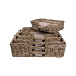 Happy House Weidenkorb Eckig -Geschäft Für Hundebedarf happy house rieten mand recht 167221 0500 none