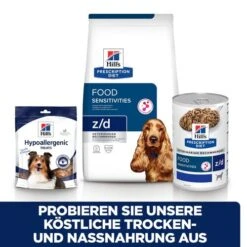 Hill's Z/d Food Sensitivities - Prescription Diet - Canine -Geschäft Für Hundebedarf hills zd food sensitivities prescription diet canine 214325 0500 none