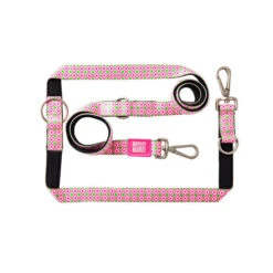 Max & Molly Multi-Function Hundeleine - Retro Pink