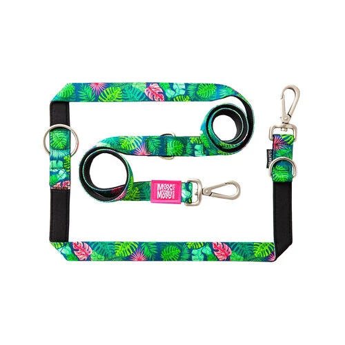 Max & Molly Multi-Function Hundleine - Tropical 1 Max & Molly Multi-Function Hundleine - Tropical