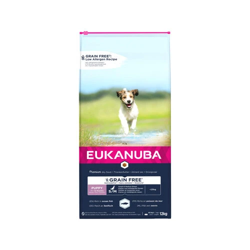 Eukanuba Dog Junior Small Medium Grainfree Hundefutter 2 Eukanuba Dog Junior Small Medium Grainfree Hundefutter – Bild 2