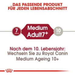 Royal Canin Medium Adult 7+ - Hundefutter 13 Royal Canin Medium Adult 7+ - Hundefutter -Geschäft Für Hundebedarf royal canin medium adult 7 hondenvoer 128480 0500 none