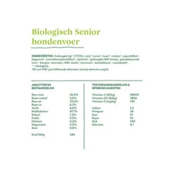 Yarrah - Trockenfutter Senior Mit Huhn, Fisch Und Kräutern Bio -Geschäft Für Hundebedarf yarrah droogvoer hond senior bio 201149 0500 none